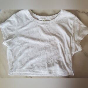 Offline By Aerie Cover-up Crop Shirt